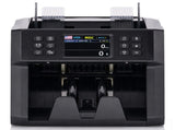 Dual CIS Money Counter with Counterfeit Detection, Mixed Value Bill Counter, 14 Currency Cash V1181-OF012