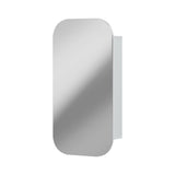 Cefito Bathroom Mirror Cabinet Medicine Shaving Arch Wall Hung 450x900mm White BV-MC-4090R-WH