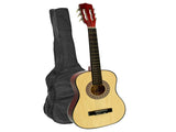 Karrera 34in Acoustic Childrens Wooden Guitar - Natural NC-34-NAT