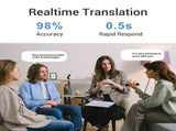 Black Portable Language Translator V1102-DSZ-001-MJFC