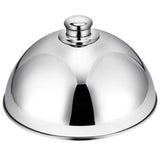 Stainless Steel Cloche Food Cover Dome Serving Plate Dish Dining Dinner for Home Kitchen Restaurant V1294-YM0717-10102190