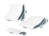 Dreamz 3-in-1 Orthopedic Bed Wedge Pillow Memory Foam Sleep Support Adjustable PILO1025-AU