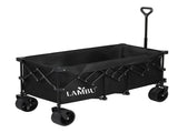 Lambu Folding Wagon Trolley Cart UM1260-BK