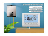 Backlight LCD Thermostat Wall Heating Temperature Controller Blue Light Display V1263-JX-5964