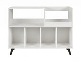 Levede Record Player Stand Vinyl Storage Cabinet Turntable Table 300 Albums EA0305-WH-AU