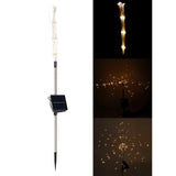 2Pcs/Set Outdoor Solar Garden Decorative Lights Lawn Lights Holiday Lighting V1294-YM0901-3111200165911