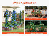 Garden Stakes, 25 Pack, 1800 mm, Plastic Coated Metal Tomato Stakes, Garden Sticks for Plants V952-ZWZCHYZ18M118QM4M001V0