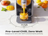 NORDA 2L Slushie Machine Frozen Drink Maker Slushy Ice Cream Maker No Ice Compressor Touchscreen for TD-SLS-01C-2P6-GY