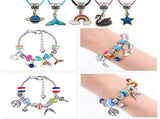 Charm Bracelet Making Kit for Girls, Kids' Jewelry Making Kits Jewelry Making Charms Bracelet Making V1369-AZ3-W-08131