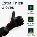 6g Flexible Disposable Nitrile Gloves For Mechanic Work Food Prepa 100pcs L V201-W13213930