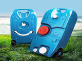 Weisshorn 40L Portable Wheel Water Tank Camping Caravan Storage Blue CAMP-TANK-40L-BLUE