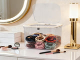 Makeup Organizer - Storage Box with Lid - Jewelry Box - Bathroom Accessories - Cosmetics Storage V1189-WXF-260203-00420