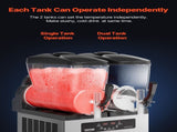 12Lx2 Tank Commercial Slushy Machine Margarita Smoothie Frozen Drink Maker V952-SYXRJX212LSGYZO0PV3