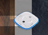 Robot Floor Cleaner - 10" Sweeping and Mopping Machine with 1200mAh Battery, Automatic Mop and V1366-AZ2-W-26554