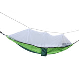 Outdoor Hammock 661lb Load Bearing Lightweight Portable Hammock with Net for Courtyard Camping V1294-YM0901-3111240095411
