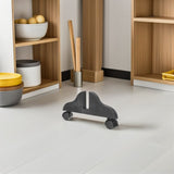3Pcs Screen Divider Base Black PVC Stand with Floor Protection and Universal Fit for Home Dividers V1366-AZ2-W-18762