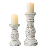 Handcrafted Eternity Pillar Candleholder 12x5cm V637-33809CDL