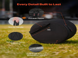 5-Piece Drum Case Set, 600D, Padded Drum Bags for Bass, Tom, and Snare, Thick Padding, Lightweight V952-GSNBNJB5JTJZ56BHD001V0