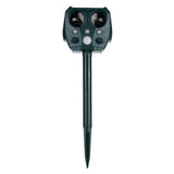 Ultrasonic Animal Repeller Solar Powered Mouse Repeller Expeller with 5 Gears for Outdoor Garden V1294-YM0901-3113210136011