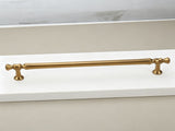 192mm Hole Spacing Waisted Bowtie Cabinet Pull 4pcs V1221-XM-LB340-GM22