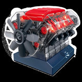 Stemnex Amazing V8 Model Engine STEM Toy Build Your Own Educational Construction Kit V274-TOY-KN-3AT9102
