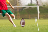 Football Kicking Tee Metal Place Kicking Stand for Field Goal Kicks -White V1308-DSZKI-438-1