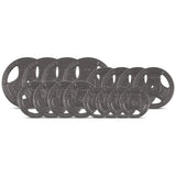CORTEX 90kg Tri-Grip Standard Barbell Weight Set with Weight Tree 25mm V572-CSST-WPSTGSET-B
