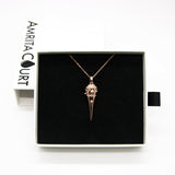 Gift Box - Cone Rose Gold Aroma Necklace + Purify Oil Blend V760-GBAJ - 23