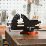 VEVOR 4.5" Bench Vice w/ Anvil 240&deg;Swivel Base Heavy Duty Multipurpose Vice V952-DGNTQDXZSYC45IU5AV0