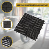 Vented Garage Floor Tiles Snow Water Drainage 30x30cm V63-841661
