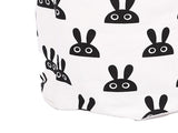 Laundry Basket Cute Rabbit Cotton 40x40x50cm Dirty Clothes Hamper Storage Basket Waterproof Lining V1294-YM0512-3117220249911
