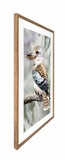 Kiki Kookaburra Artwork Framed W Glass Front 80x120cm V637-E646061