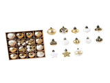 Xmas Ball Ornaments Supplies Plating Portable Plastic Decorative Baubles Champagne Balls for Porch V1294-YM0901-3115240093311