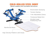 4 Color 1 Station Silk Screening Screenprint Press Screen Printing Machine V952-SYJTTSSYZZ417ZTAWV0