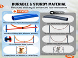 Dog Agility Training Equipment, 4 PCS Set with Adjustable High Hurdles,6 Weave Poles,Jump V952-TYKMJKCTJJCKST31JV0