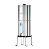 Aimex Portable Water Filter - Gravity-Fed, 304 Stainless Steel, Fluoride Removal V502-AIMEXSSGRVTFDCH