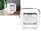 190ml Humidification Air Cooler USB Charging 120&deg Shaking Head Cooling Fan for Home OfficeWhite V1294-YM0721-3113210025511