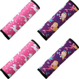 4 Pieces Kids Car Seat Belt Cover Safety Car Seat Belt Pad Cushion Shoulder Protector for Baby Boys V1188-CYX-J02-1675