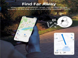 BT Tracker Item Finder Work with Find My, 4 Pack Battery Operated Item Locator with Sound Reminder V1294-YM0901-H48645S