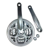 Durability Aluminum Alloys Crankset Chainring Square Hole Ergonomic Cranksets for Mountain Bike V1370-AZ4-12727