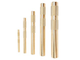 Drift Punch Set Knurled 1/4inch 3/8inch 1/2inch 5/8inch 3/4inch Brass Drift Punch Tool for V1294-YM0901-3114240080411