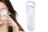 Heated Eyelash Curler Portable Electric Lash Curler Natural Curls-White V1263-JX-7482