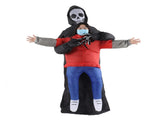 Black Scary Ghost Inflatable Costume Adult Halloween Party Funny Waterproof Cosplay Costume Props V1294-YM0703-3115230047911
