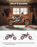 VEVOR Motorcycle Front & Rear Stand Lift 850lb Spoolift Paddock Swingarm Arm Red V952-YBSJZJHSTZ85ASDKKV0