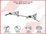 Wall Mounted Chin Up Pull Up Bar Heavy Duty Home Gym Strength Training V63-784845