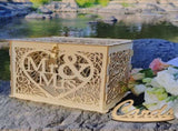 Petluno Latest design letterbox wedding gift vouchers vintage large DIY wooden cards money V1259-DP01-A-1625