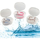 3PCS Swimming Nose Clip with Silicone Comfortable Blue Design for Adults, Anti-Splash Water V1366-AZ2-W-15401