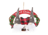 Christmas Wreath Christmas Decorations Christmas Wreath DIY Christmas Fabric Old Man Doll Simulation V1366-AZ2-W-29024