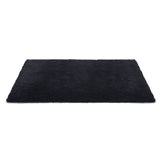 Artiss Floor Rug 160x230cm Plush Area Shaggy Rug Living Room Bedroom Carpet Black FLR-FLU01-160X230-BK