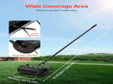 Rolling Lawn Aerator, 435mm Heavy-Duty Manual Rolling Aerator Lawn with Detachable Handle and 27 V952-STGSJCPQQ18I7QEX2V0